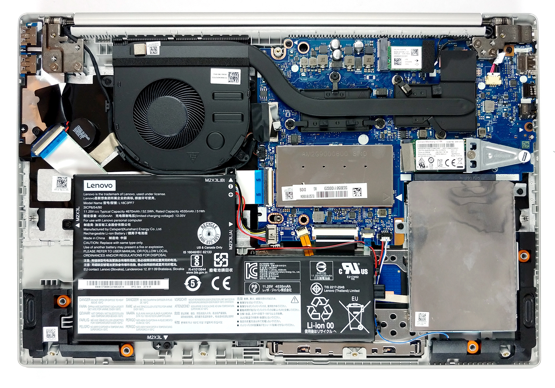 How to replace and fix Lenovo IdeaPad S340-15API, S340-15IIL, S340 Touch-15IIL, S340-15IML, S340-15IWL, S340 Touch-15IWL, fast-forward backlit US keyboard (Lenovo IdeaPad S340-15)